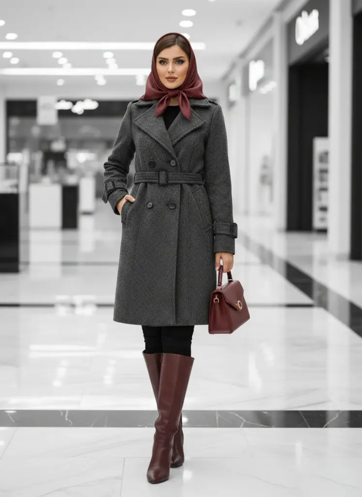 ‎⁨پالتو زنانه فوتر کاترینا ذغالی کد ۹۵۶⁩.webp