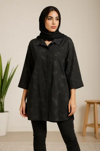 شومیز زنانه ابر و بادی ملونی